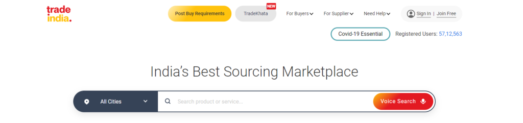 how to start selling on trade India marketplace.