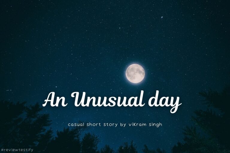 an unusual day short story