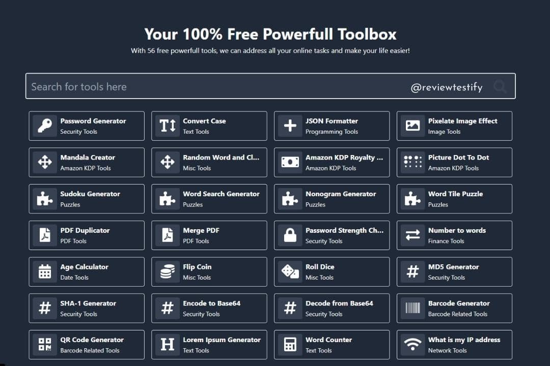 You are currently viewing Free Powerful Toolbox for daily use.