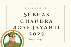 Read more about the article Short Essay on Subhas Chandra Bose Jayanti 2023
