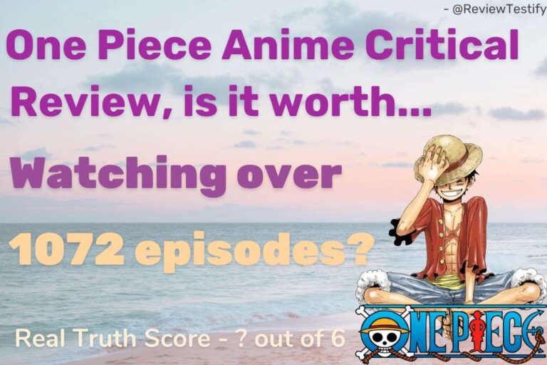 One Piece anime critical review, is it worth watching 1072 episodes?