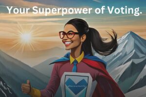 Read more about the article Your Superpower of Voting.