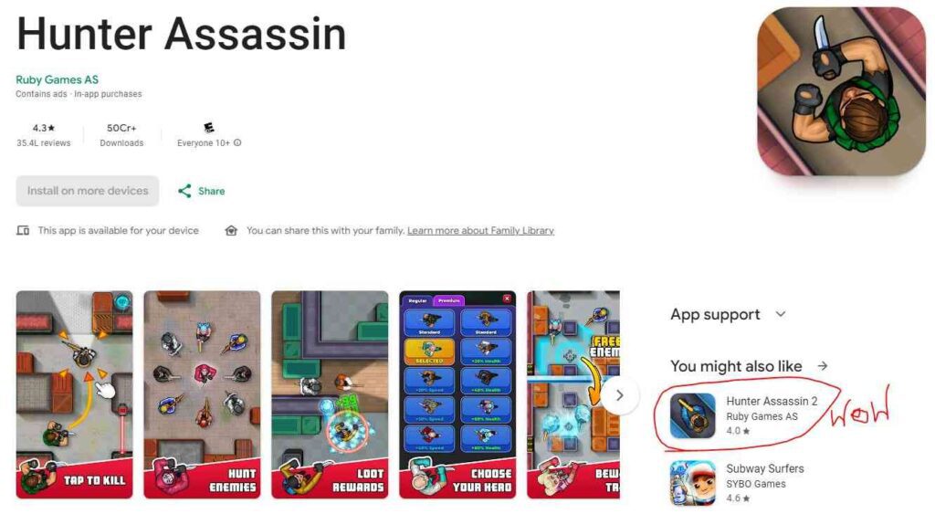 hunter assassin game download by review testify, offline games for mobile