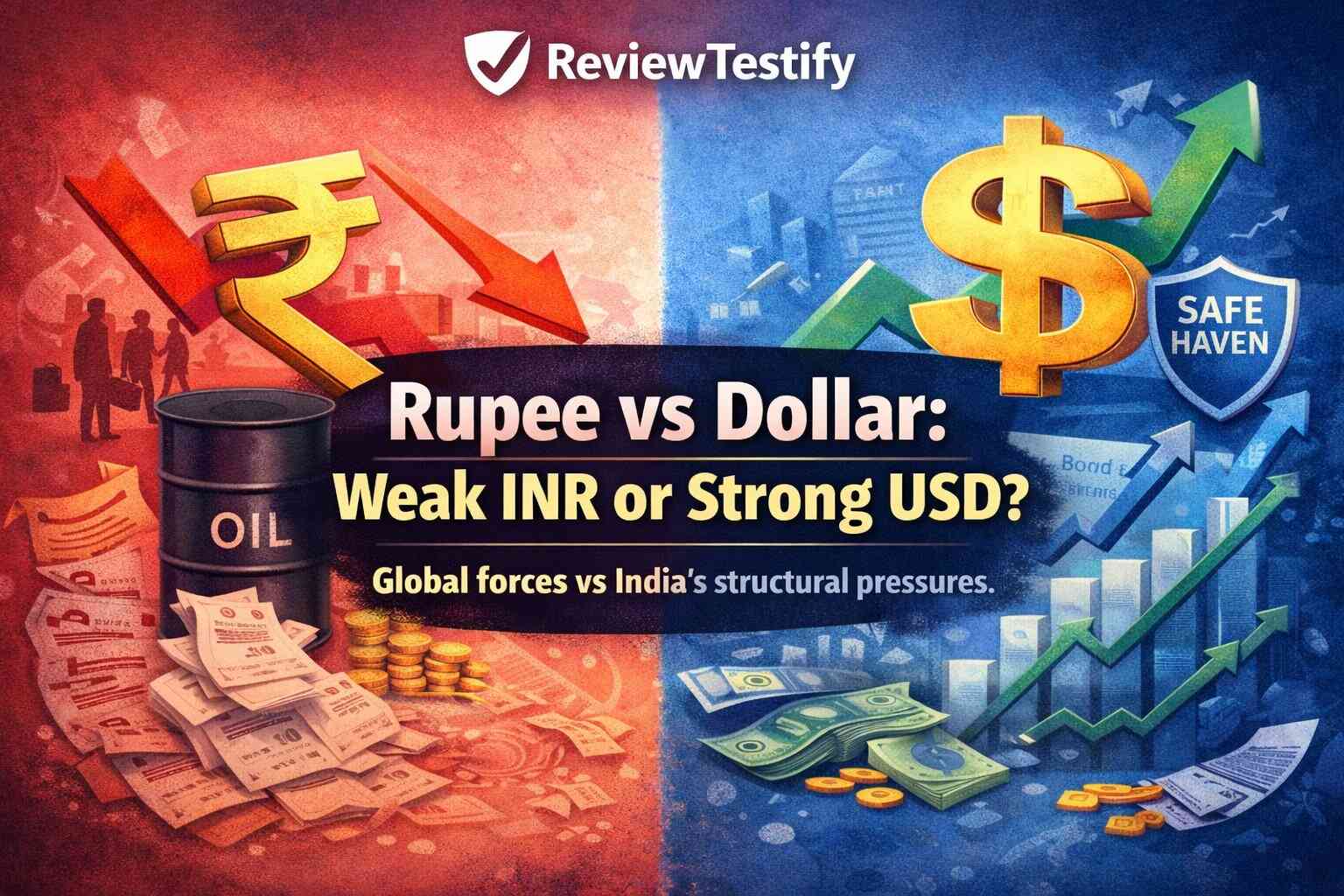 Rupee vs Dollar INR Weak or the USD Strong reviewtestify