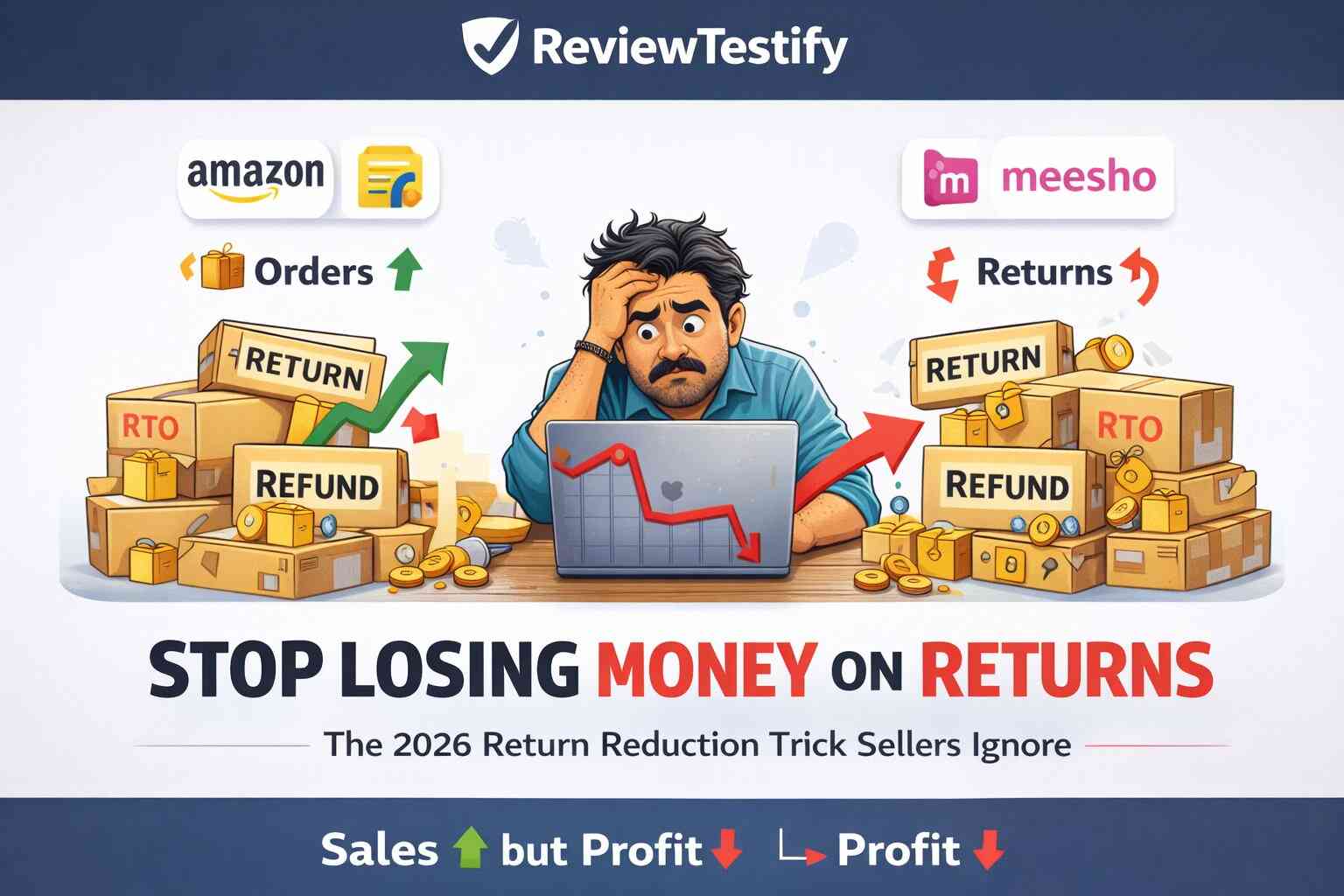 Reviewtestify amazon flipkart meesho return reduction strategy